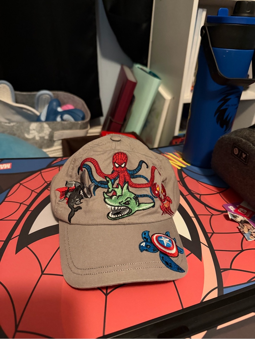 Sea- Marvel creatures hat for toddler boys